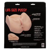 Stroke It Life Size Pussy Flesh Pink Flesh Pink Assturbators